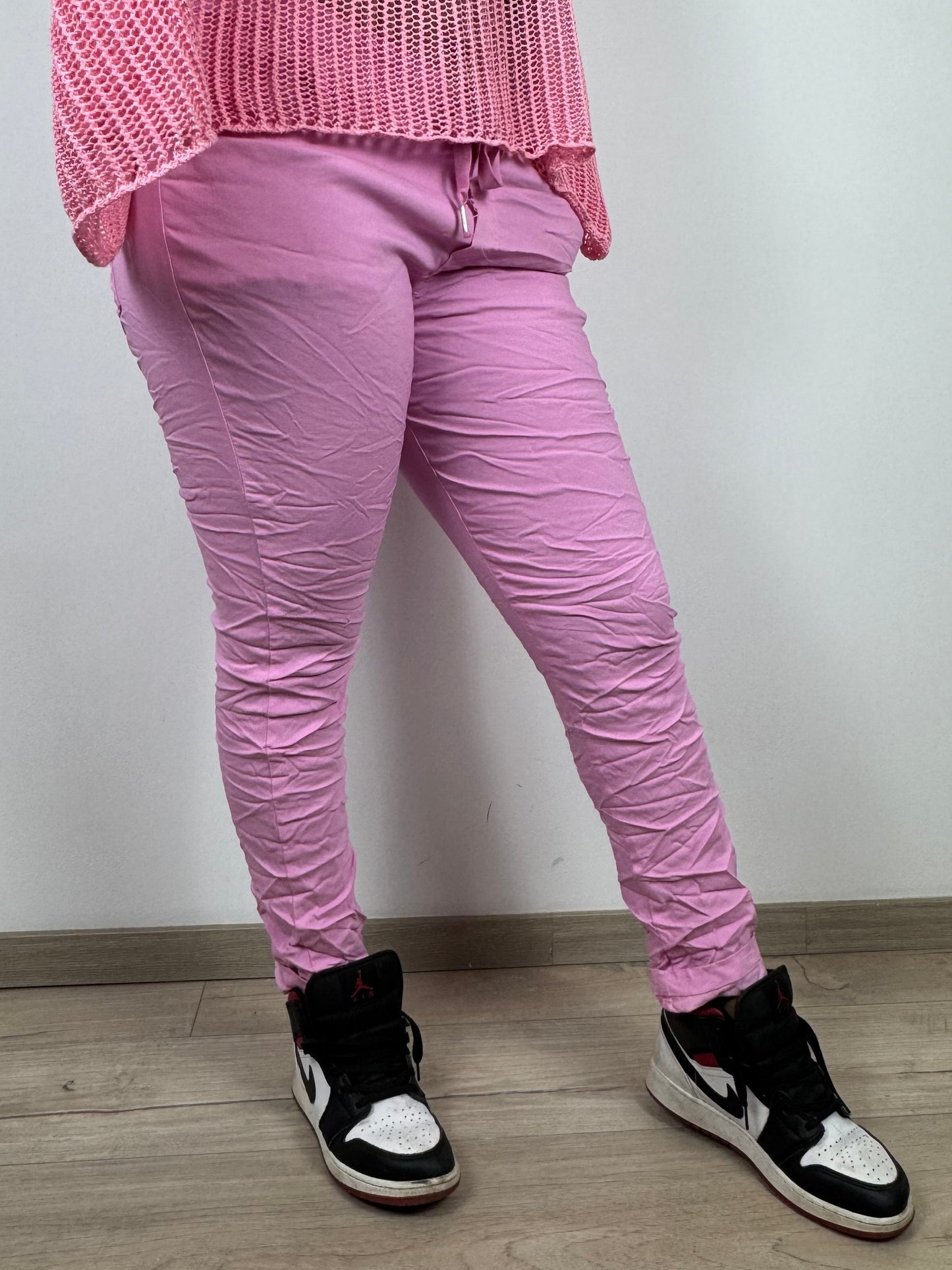Schmal geschnittene Damen-Stretchhose – figurbetonter Sitz