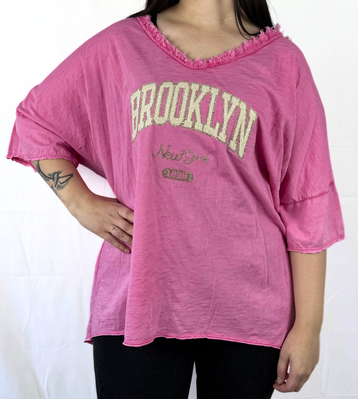 T-Shirt mit BROOKLYN-Print – urban & cool