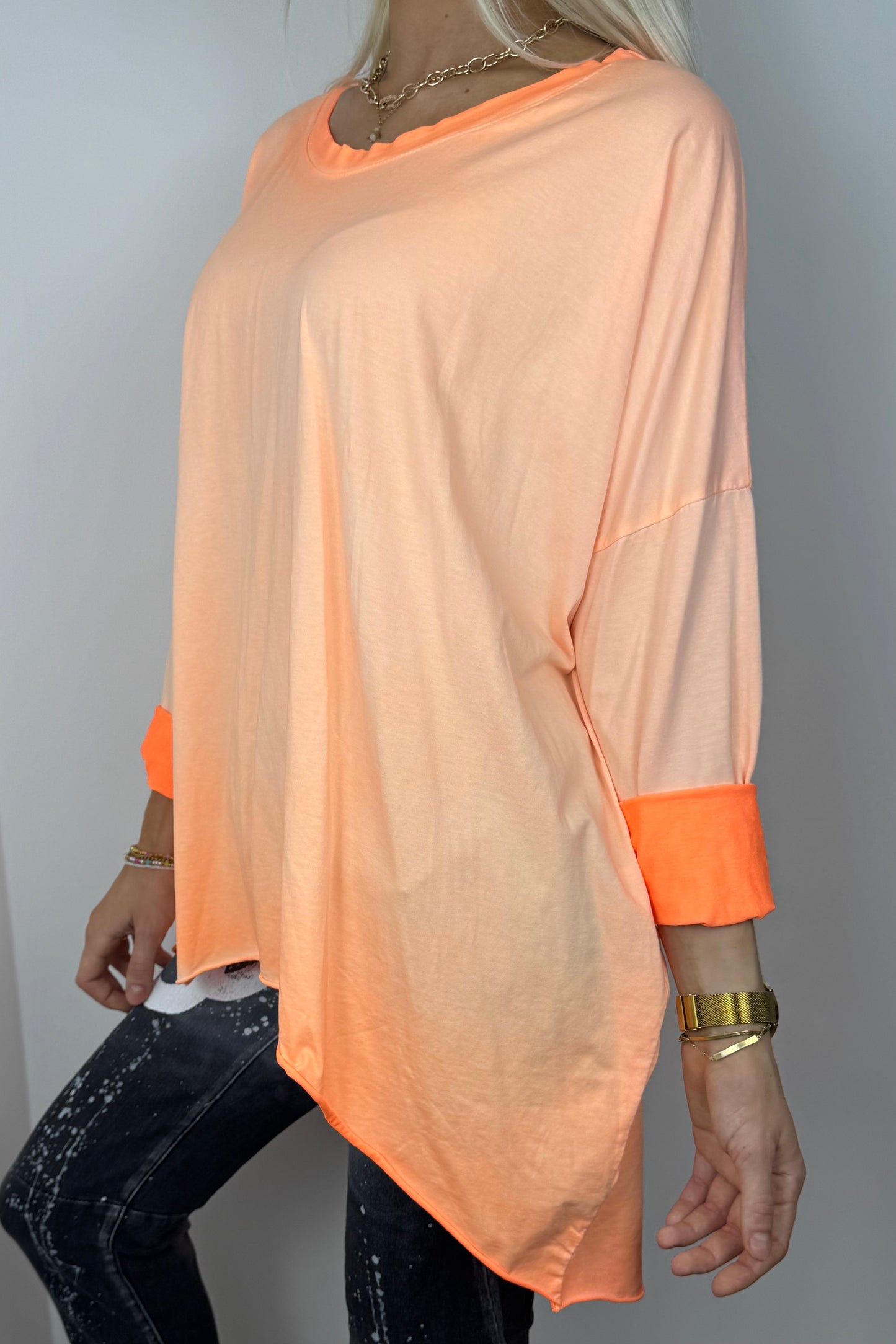 Oversize Damen Shirt mit weitem Schnitt