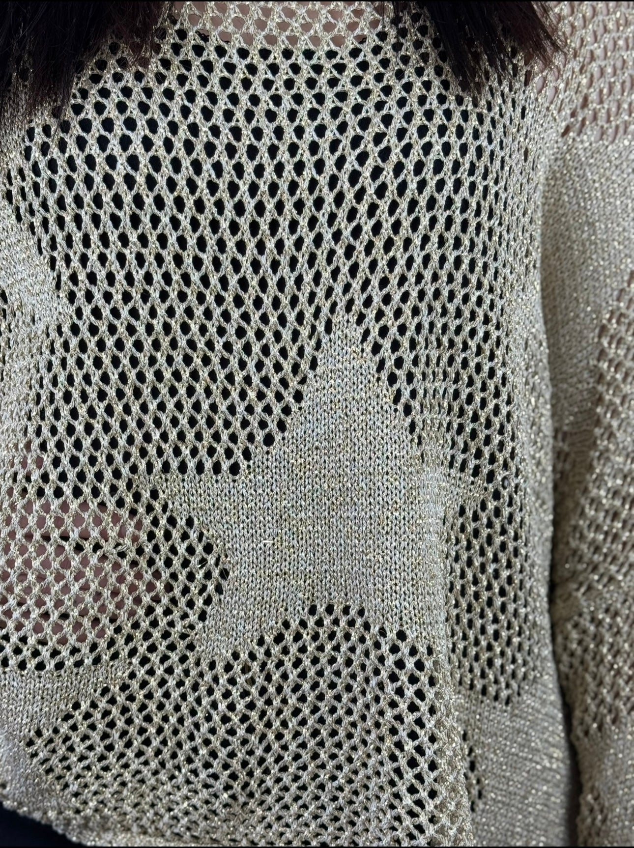 Strickpullover mit Sternenmuster – kuschelig & verspielt