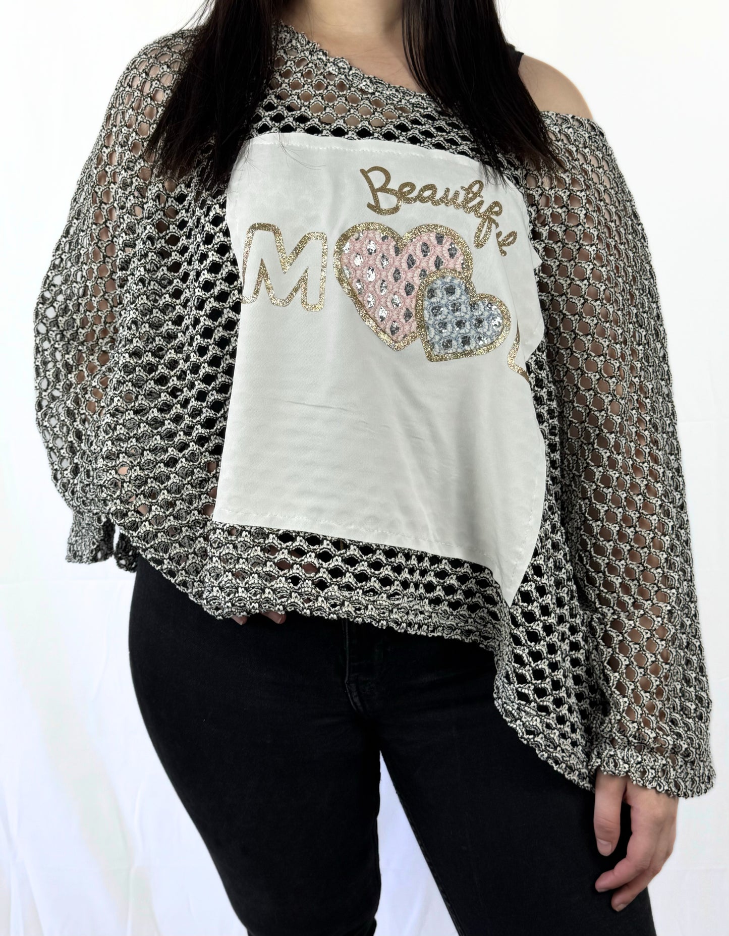 Strickpullover mit Print – lässiger Eyecatcher für Damen
