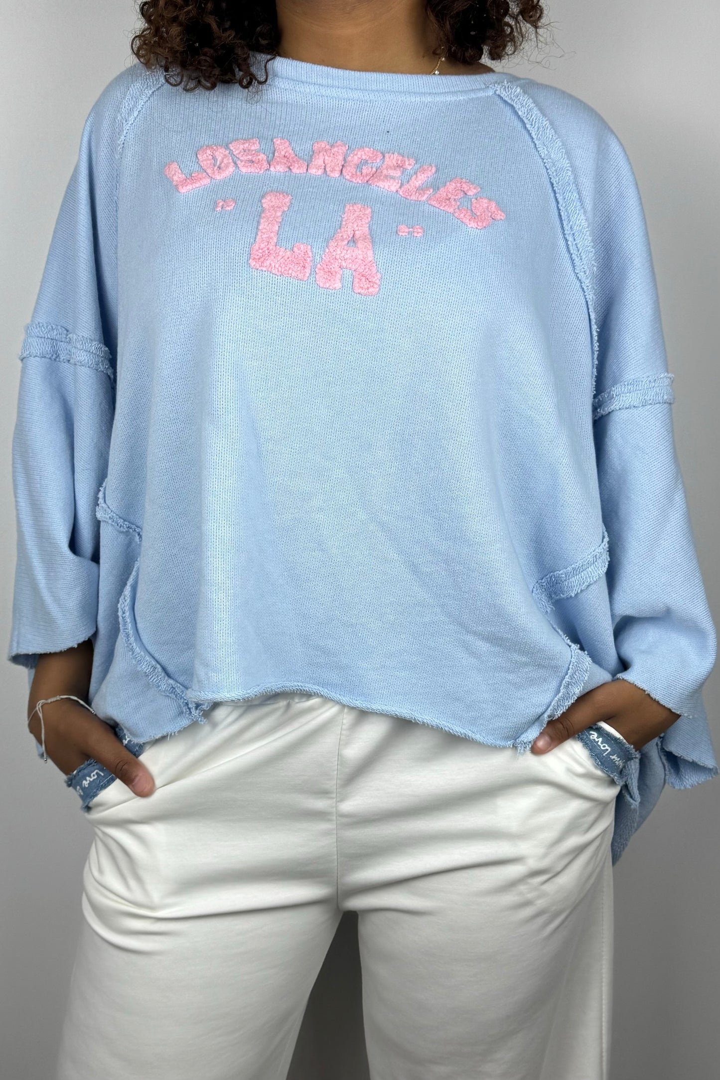 Sweater mit LA-Print – lässig & urban