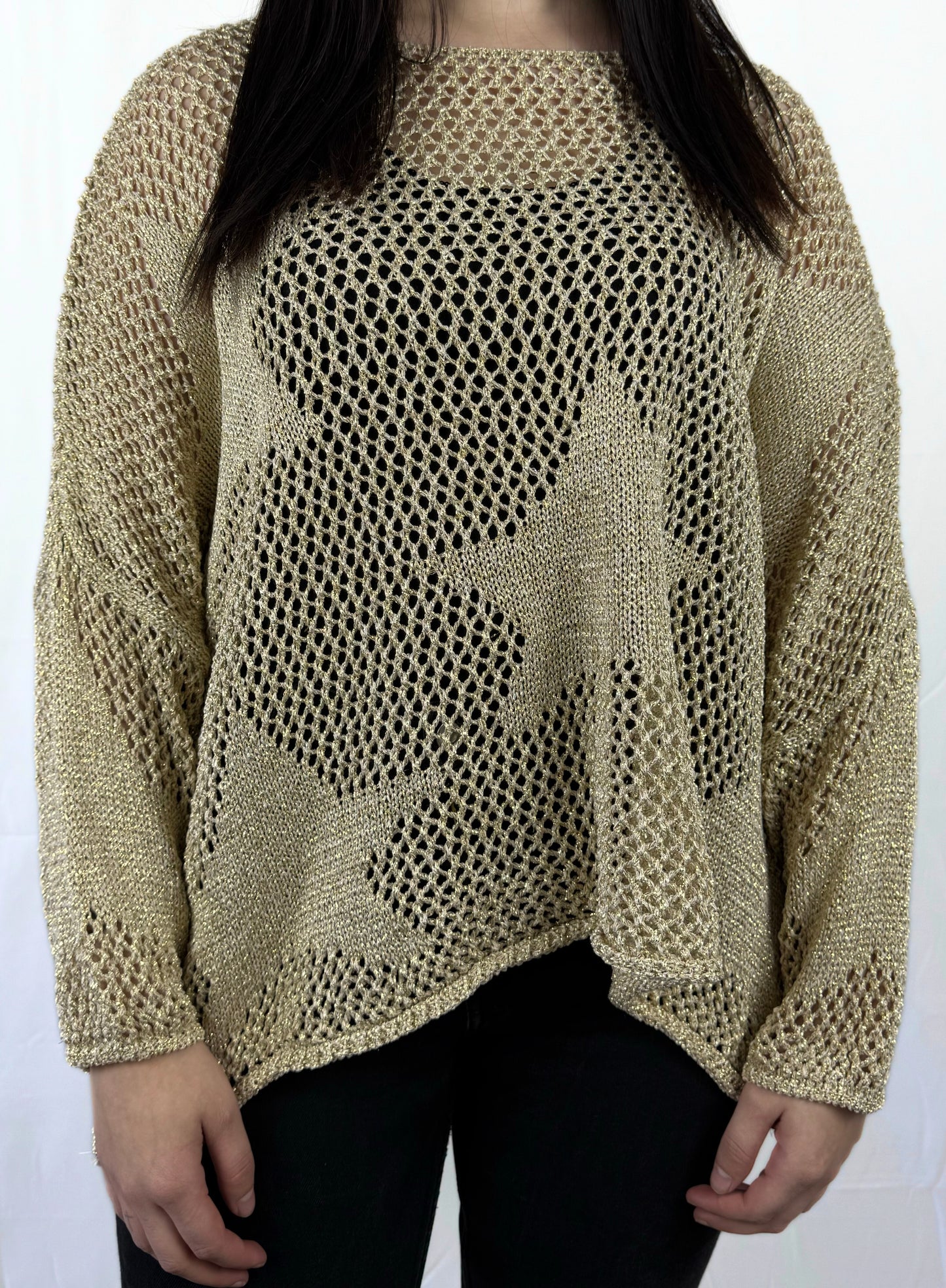 Strickpullover mit Sternenmuster – kuschelig & verspielt
