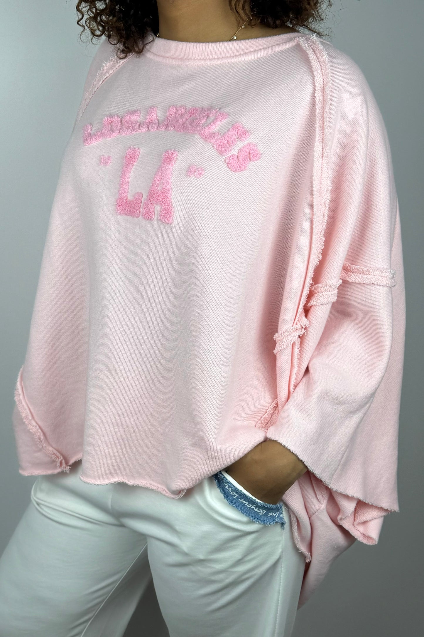 Sweater mit LA-Print – lässig & urban