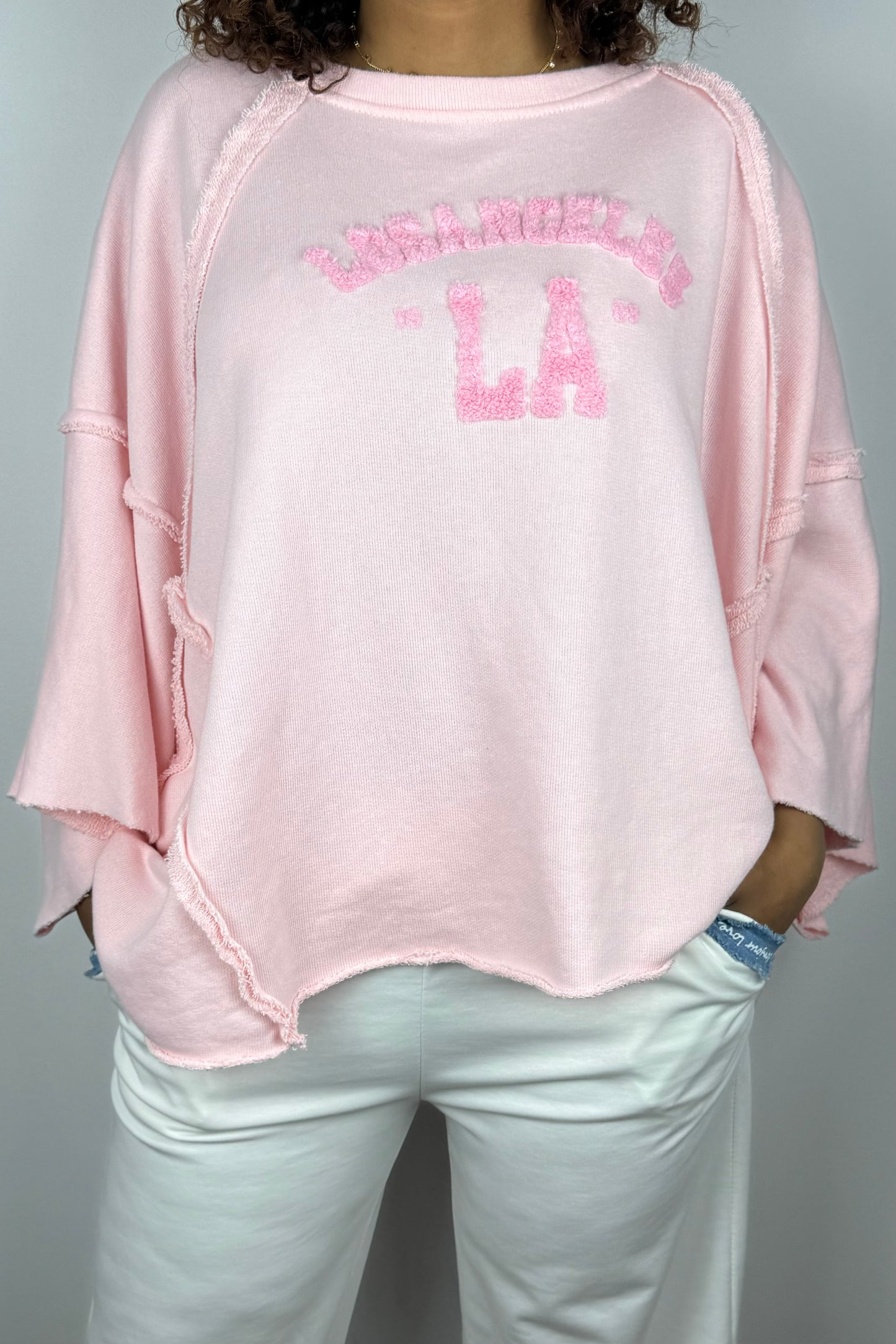 Sweater mit LA-Print – lässig & urban