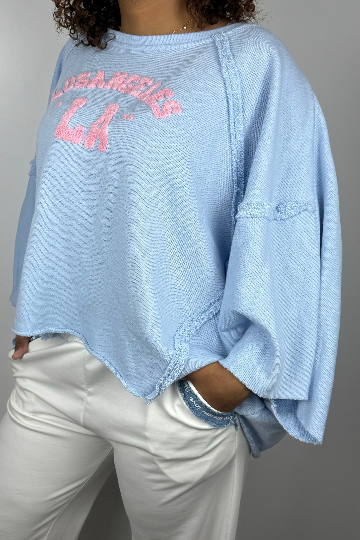 Sweater mit LA-Print – lässig & urban