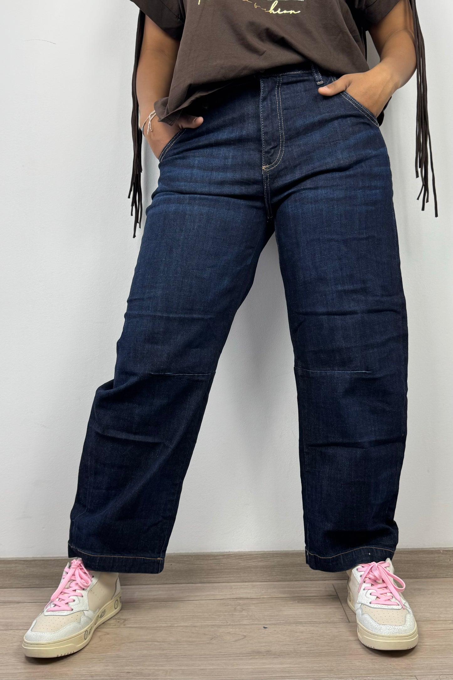 Relaxed Fit Jeans in Dunkelblau