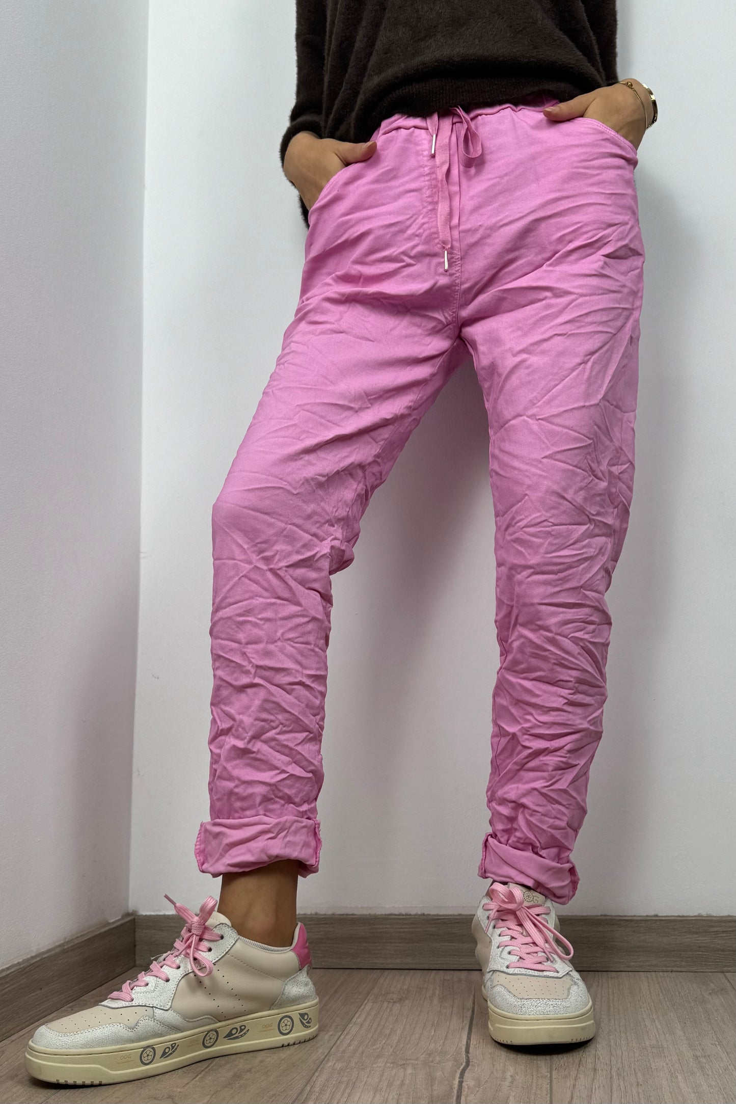 Damen Hose mit Kordelzug – Einheitsgröße 36-42