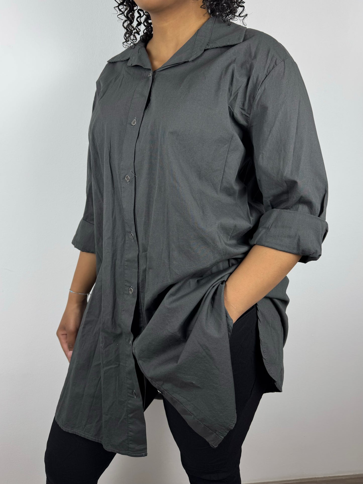 Damenbluse im Oversize-Look – luftig & modern