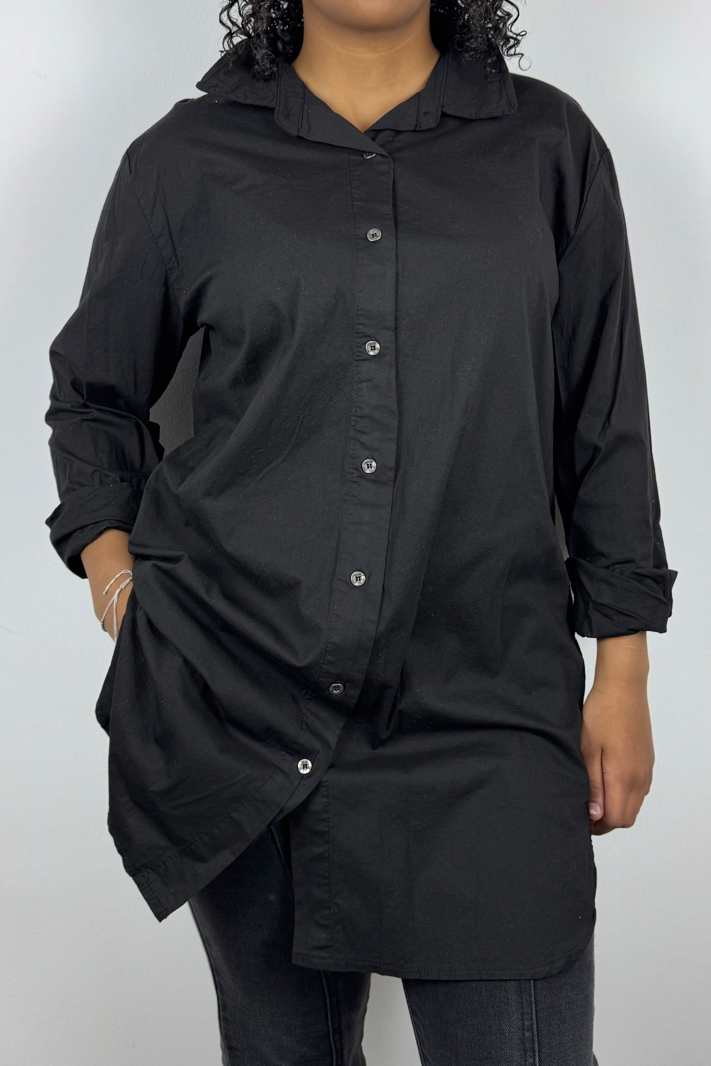 Damenbluse im Oversize-Look – luftig & modern