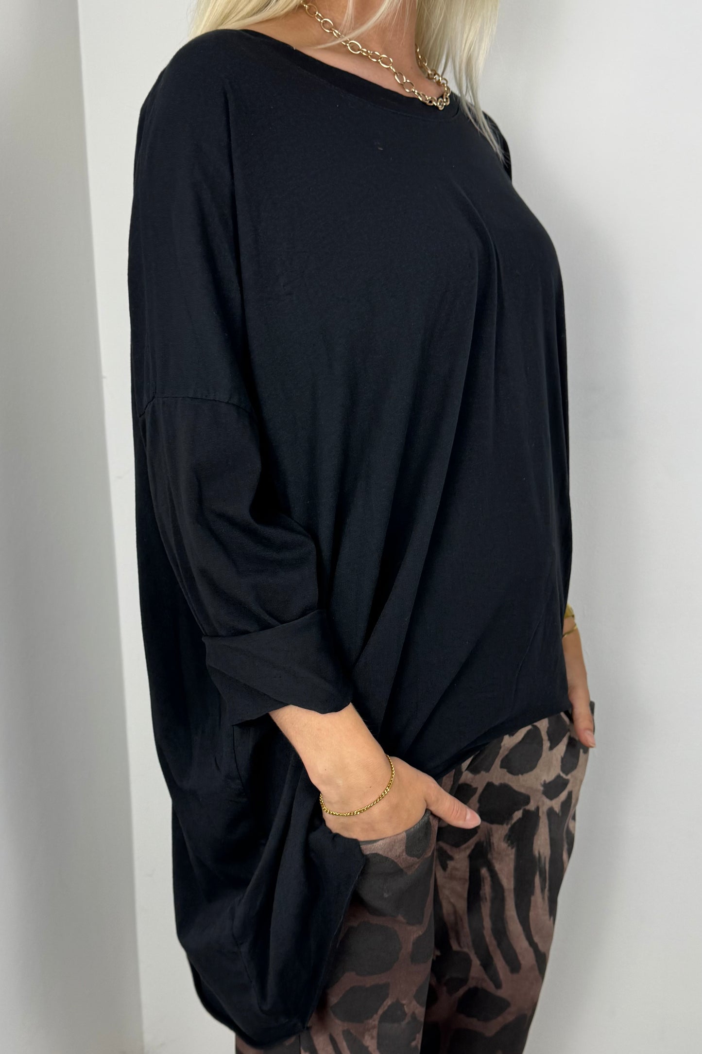 Oversize Damen Shirt mit weitem Schnitt