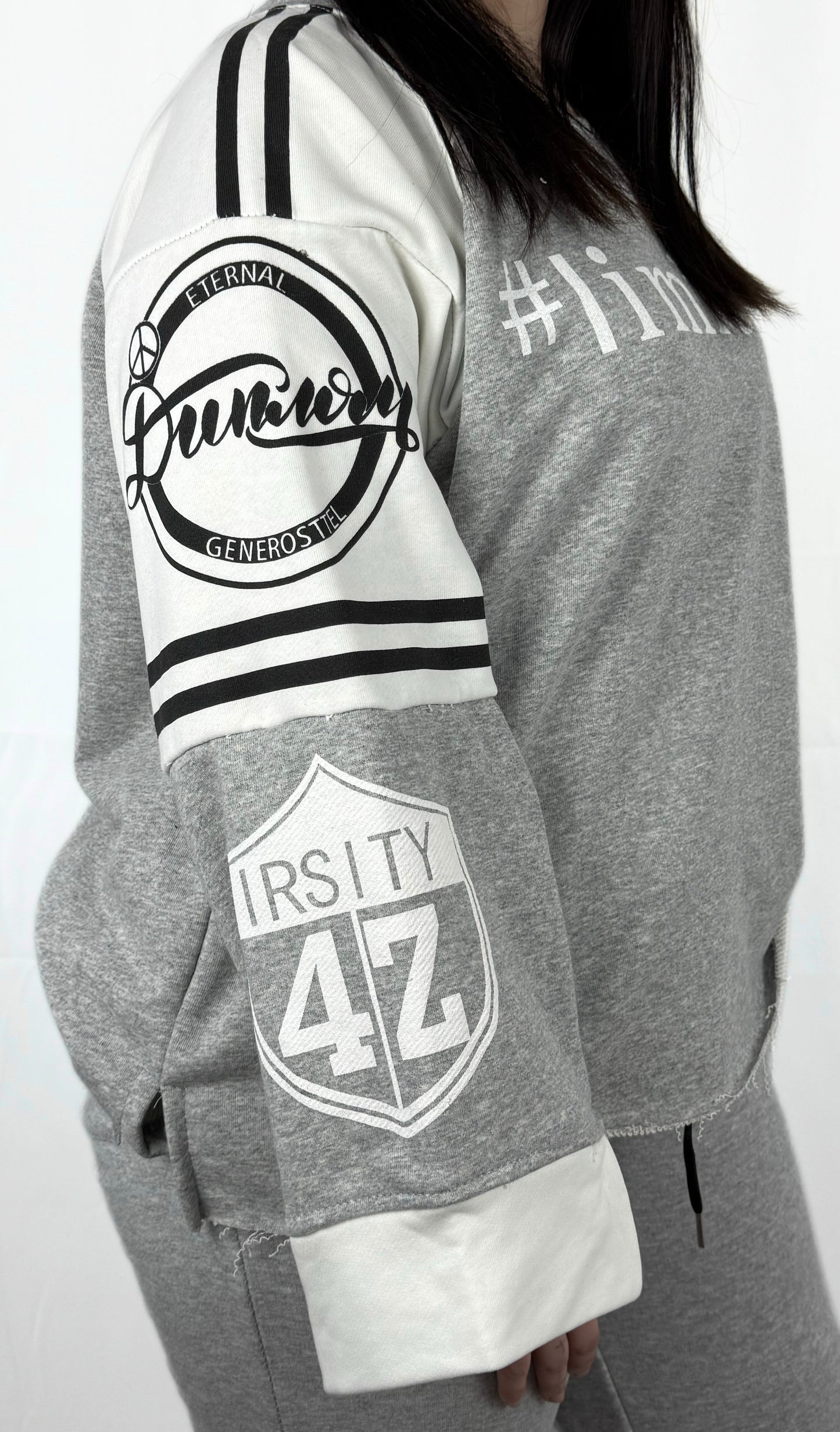 Sweater Limited Edition – sportlicher Print-Pullover