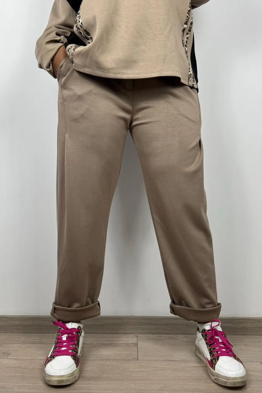Paperbag-Hose mit Gürtel – Elegant & mit Utility-Taschen-Mud
