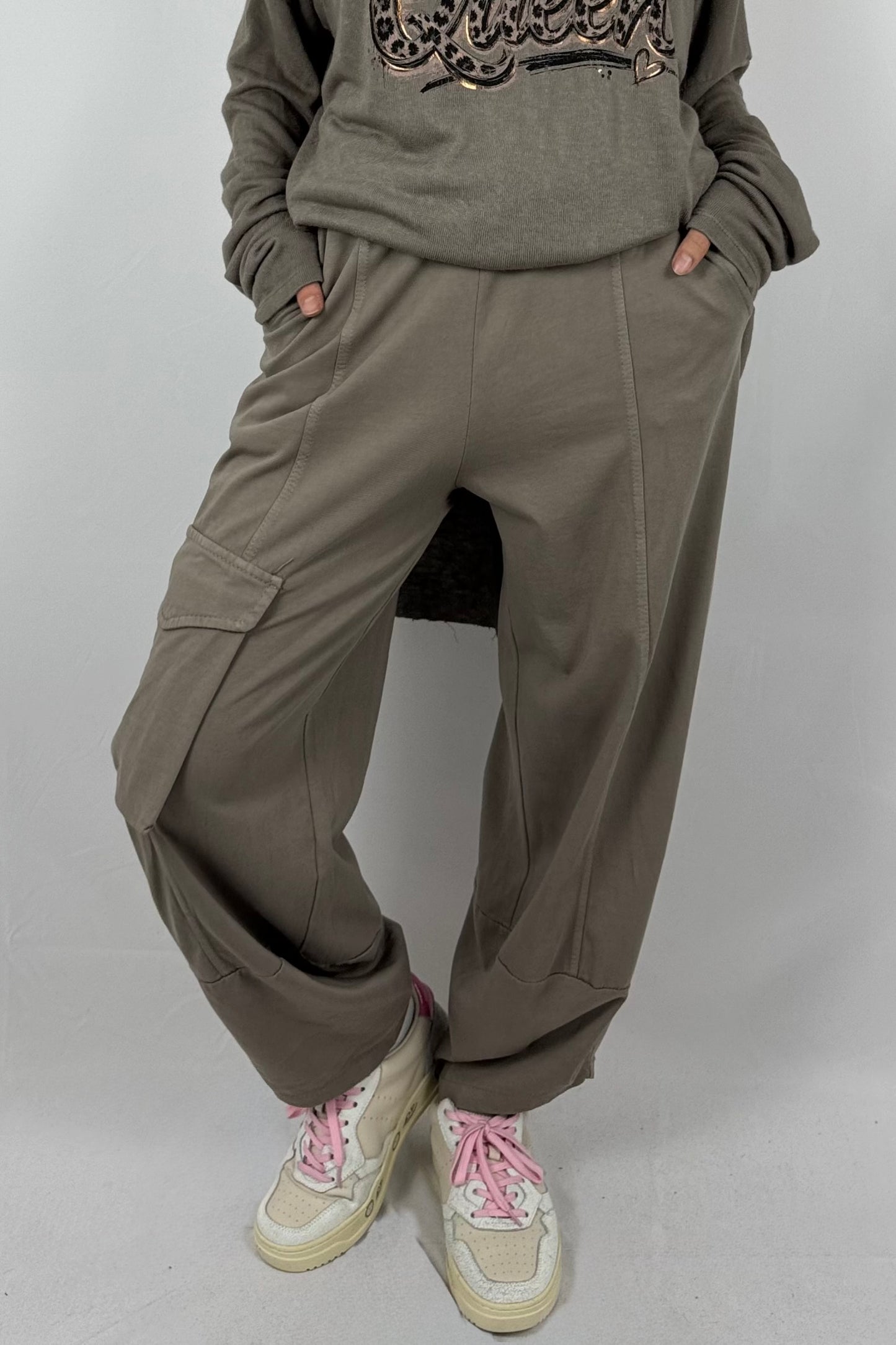 Damen Cargo-Hose – lässiger Freizeitlook-Mud