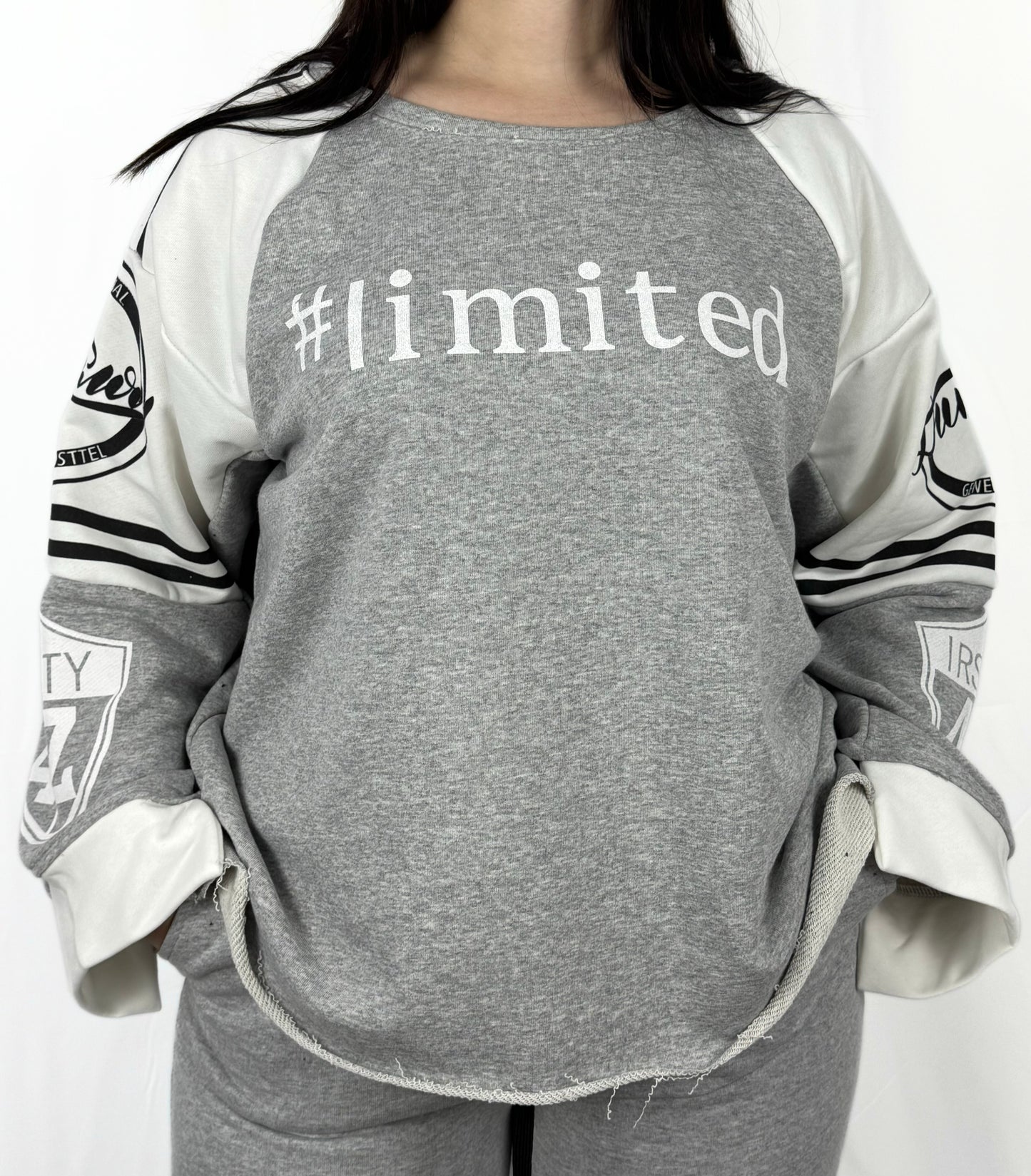 Sweater Limited Edition – sportlicher Print-Pullover