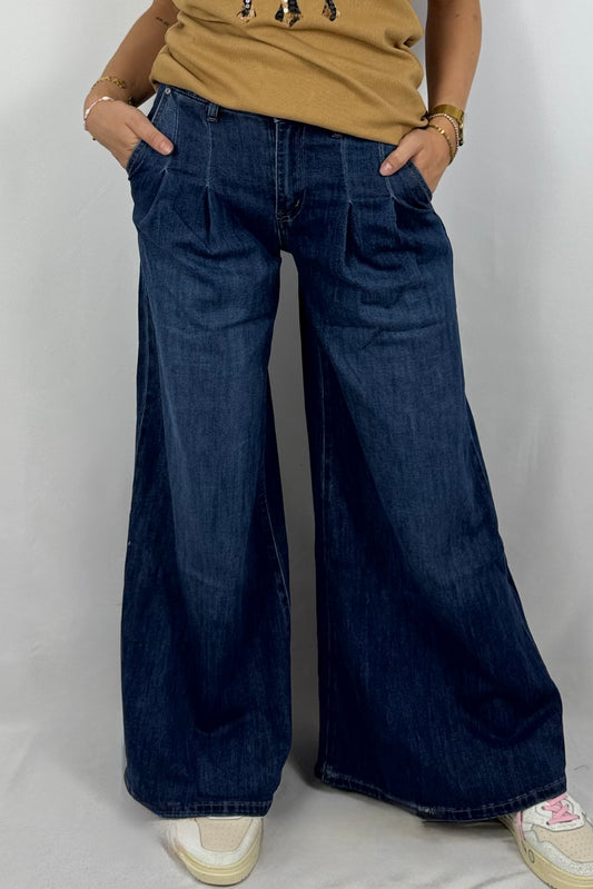 Damen Wide Leg Jeans