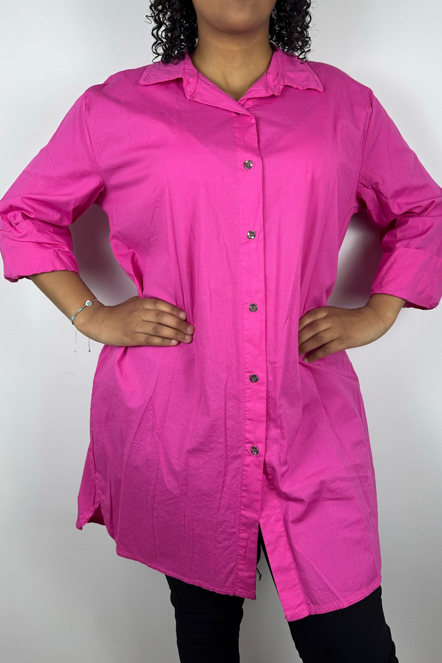 Damenbluse im Oversize-Look – luftig & modern