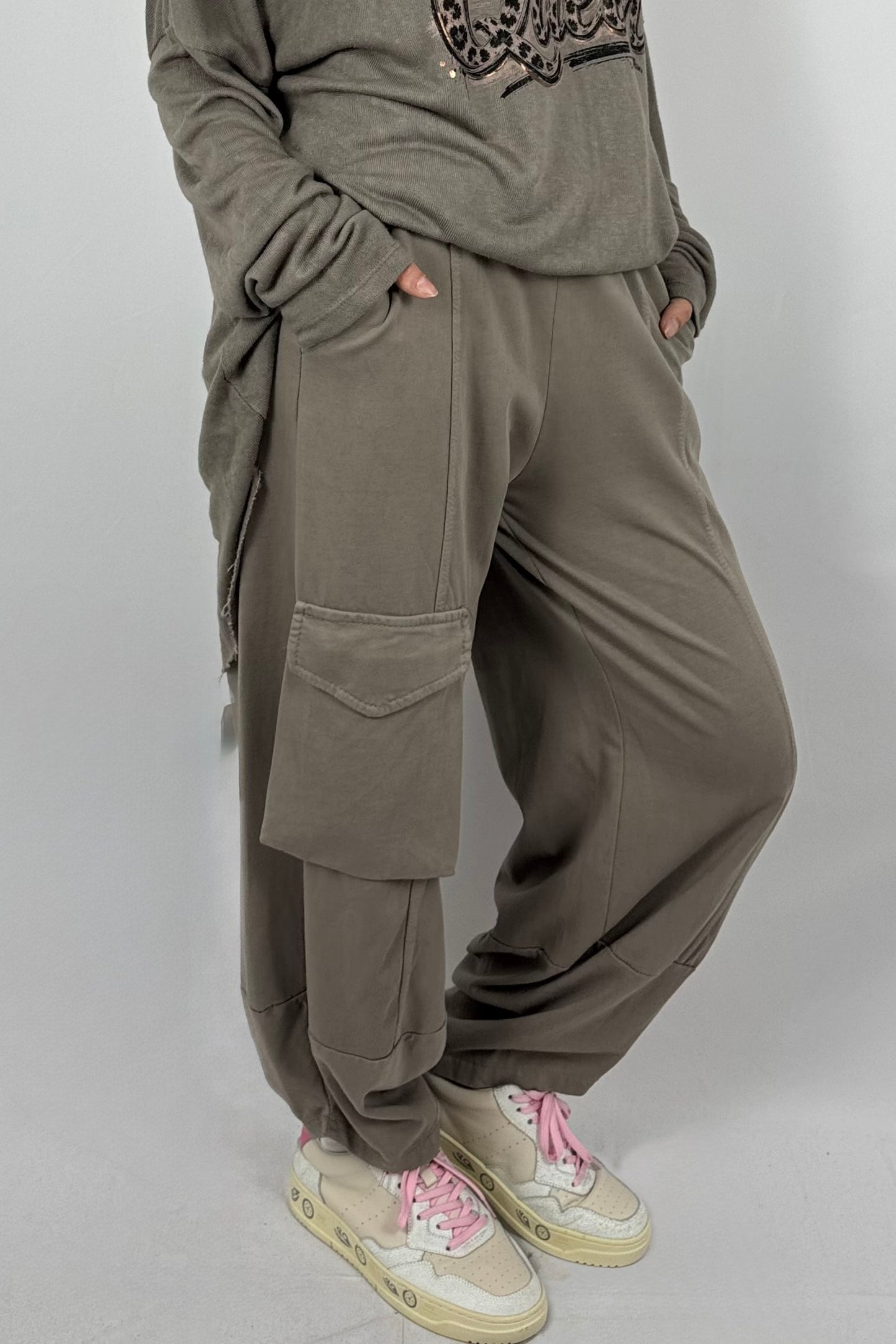 Damen Cargo-Hose – lässiger Freizeitlook-Mud