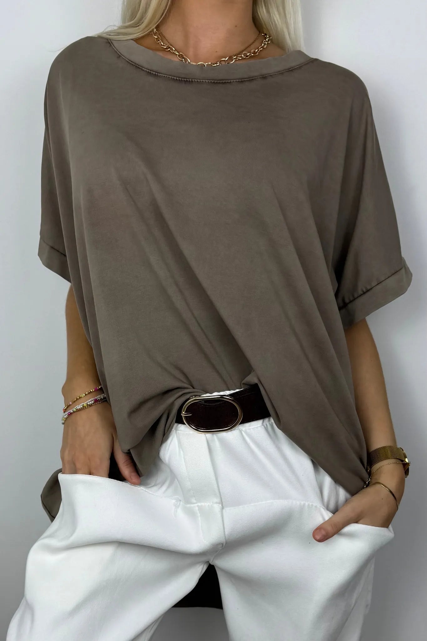 Oversize Damen-T-Shirt – locker & modern