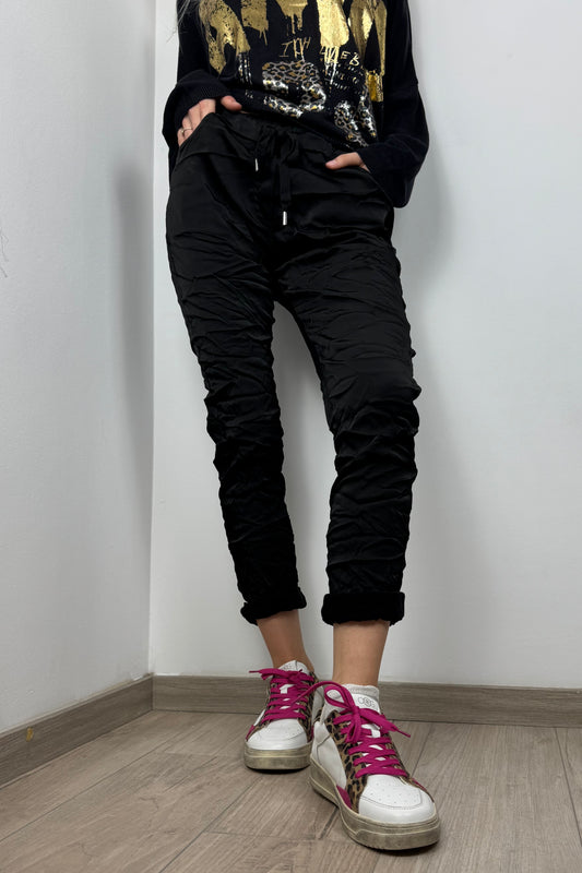 Shiny Damenhose mit elastischem Bund – Einheitsgröße