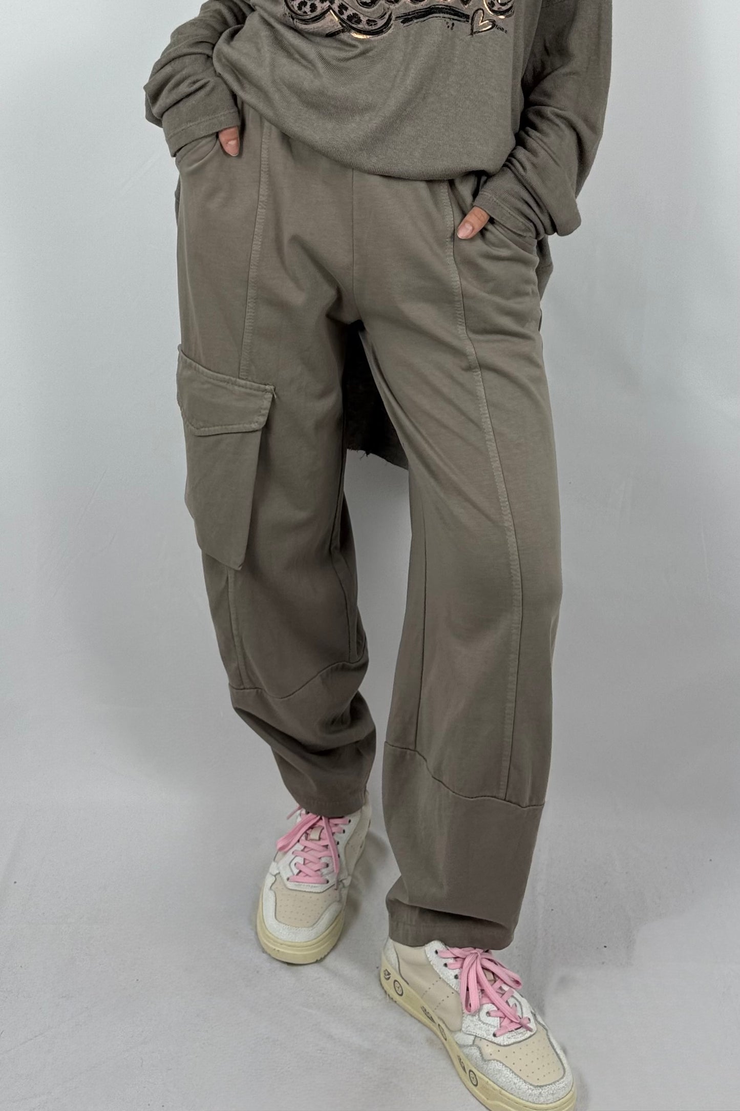 Damen Cargo-Hose – lässiger Freizeitlook-Mud